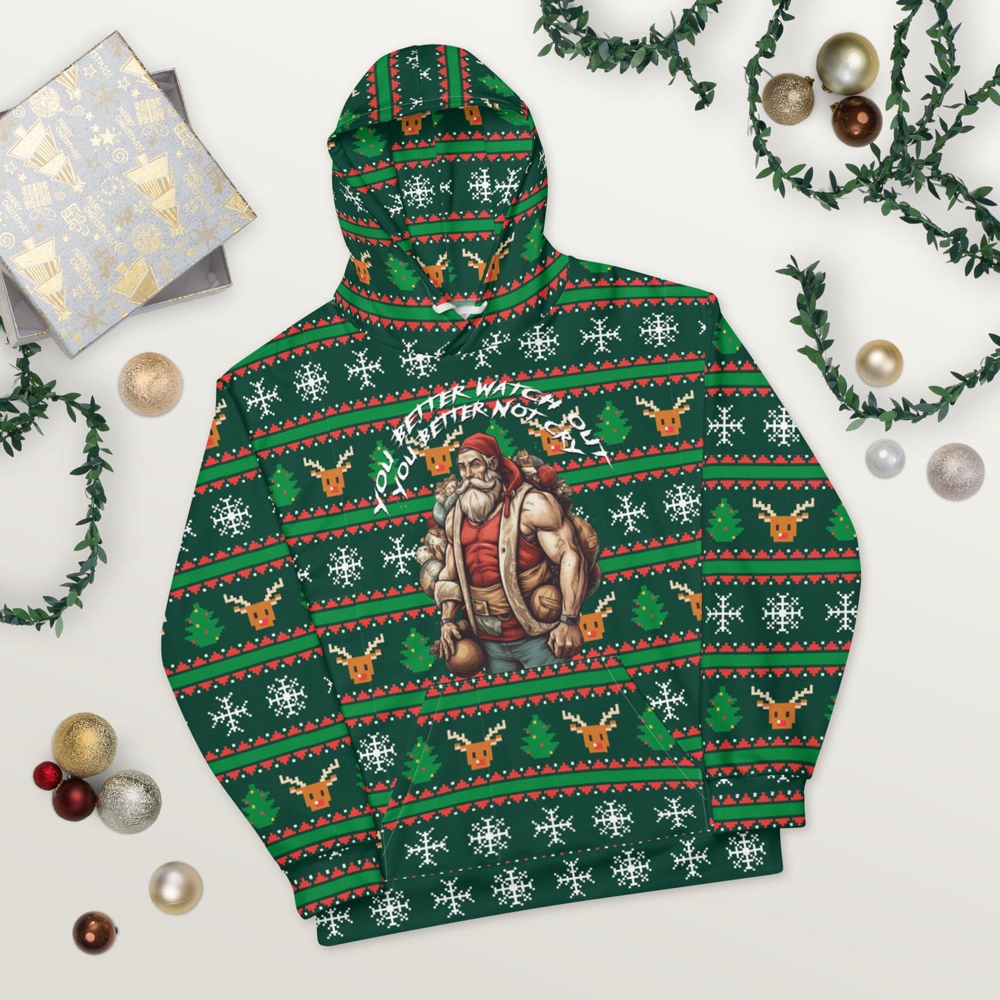 The Dirty Xmas Holiday Hoodie - green