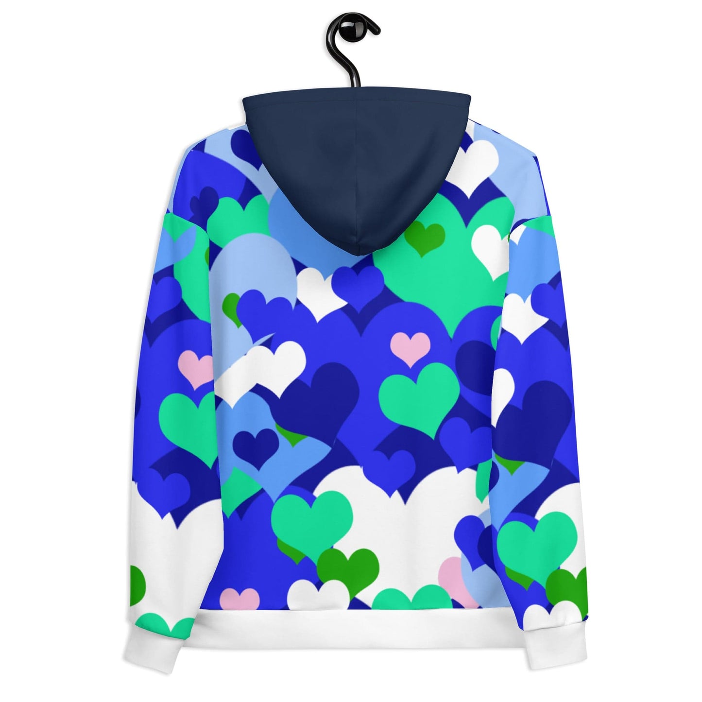 BabyRee Blu HeartCamo Unisex Hoodie