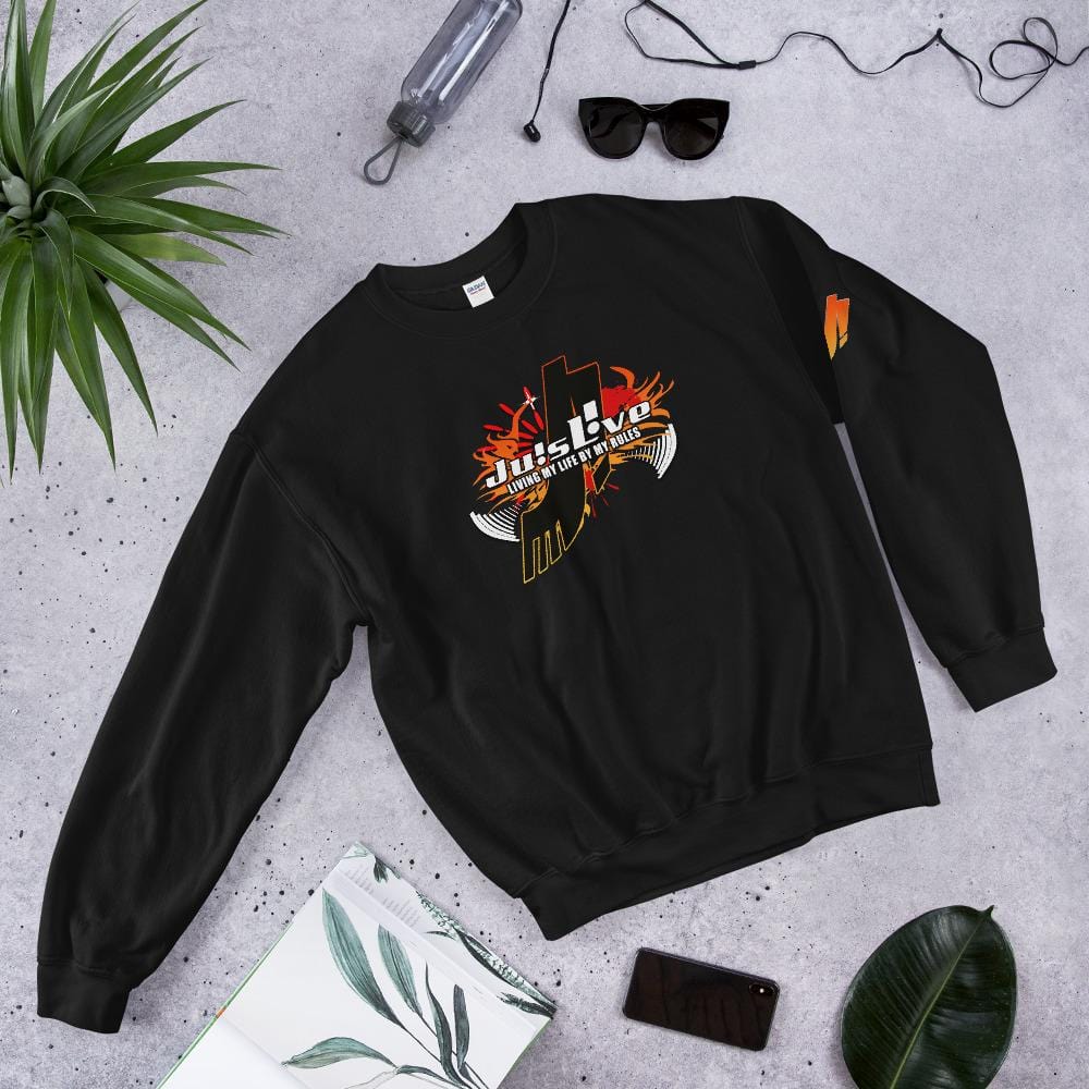 Ju!sL!ve MYRULES Fire Sweatshirt - The Marjani Spot