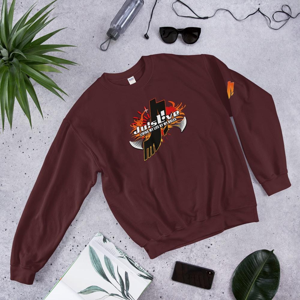 Ju!sL!ve MYRULES Fire Sweatshirt - The Marjani Spot