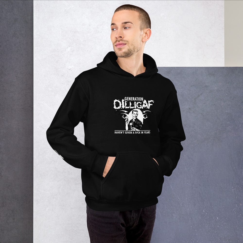 The Fearless50s GENXGAF Men's Hoodie - Black - The Marjani Spot
