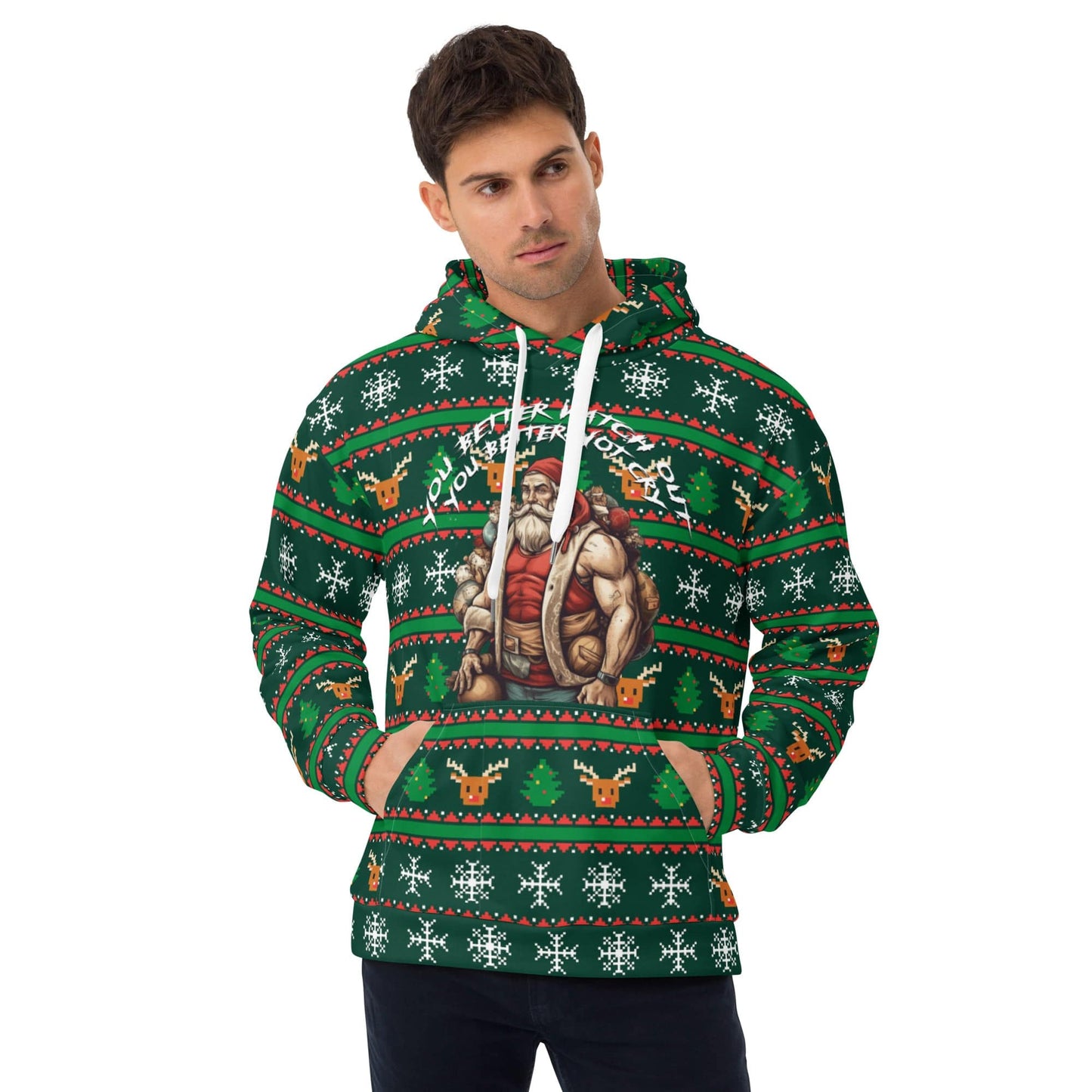 The Dirty Xmas Holiday Hoodie - green