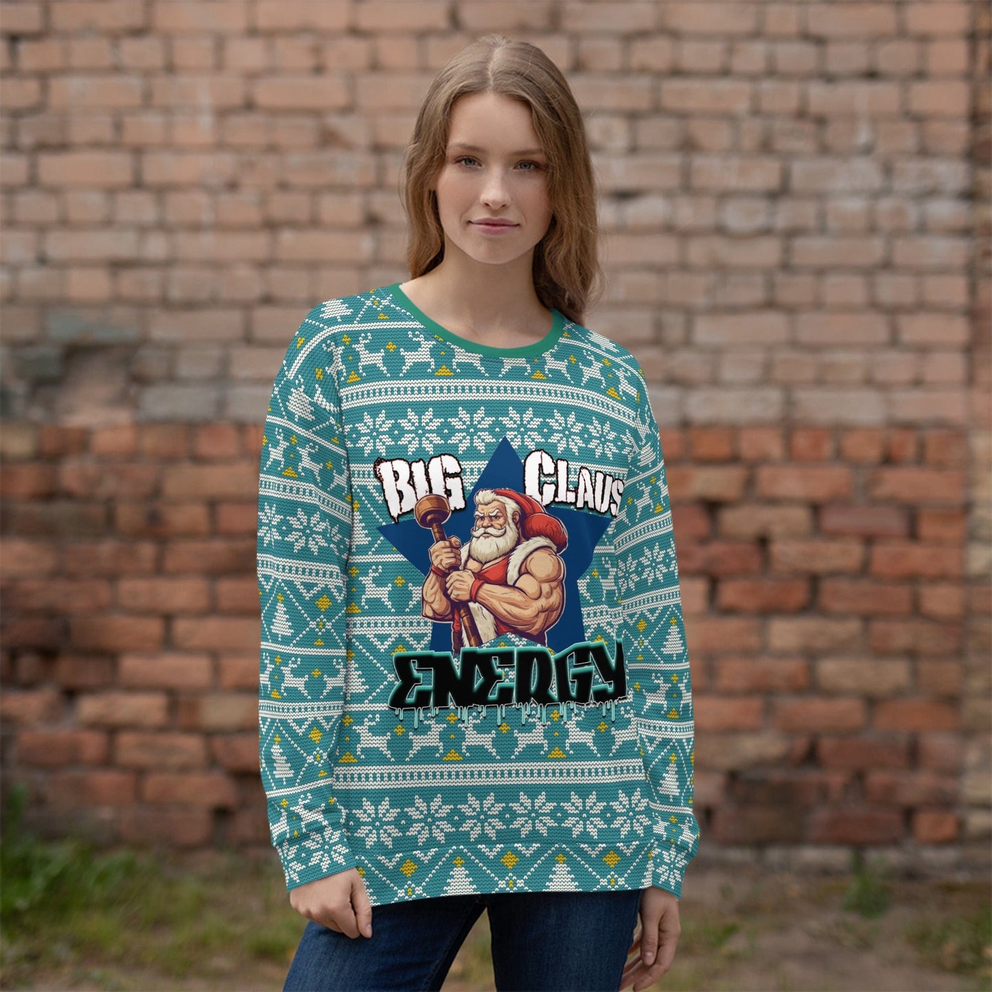 The Dirty Xmas Sweater - blue