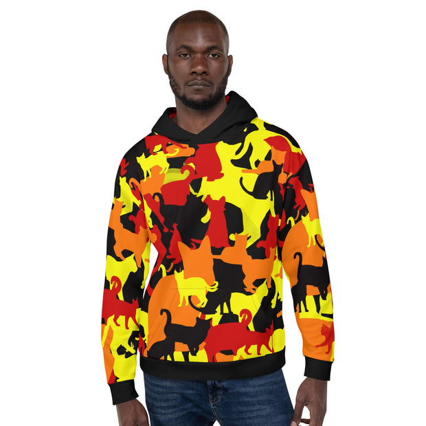 BabyRee Fire KatCamo Unisex Hoodie