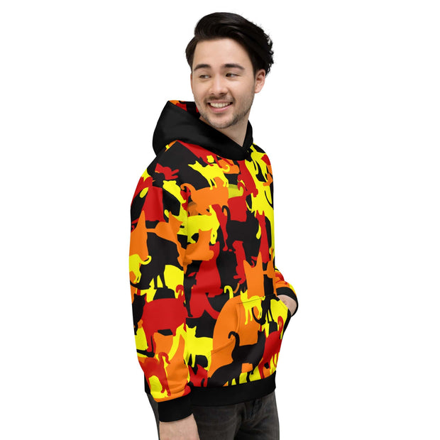 BabyRee Fire KatCamo Unisex Hoodie