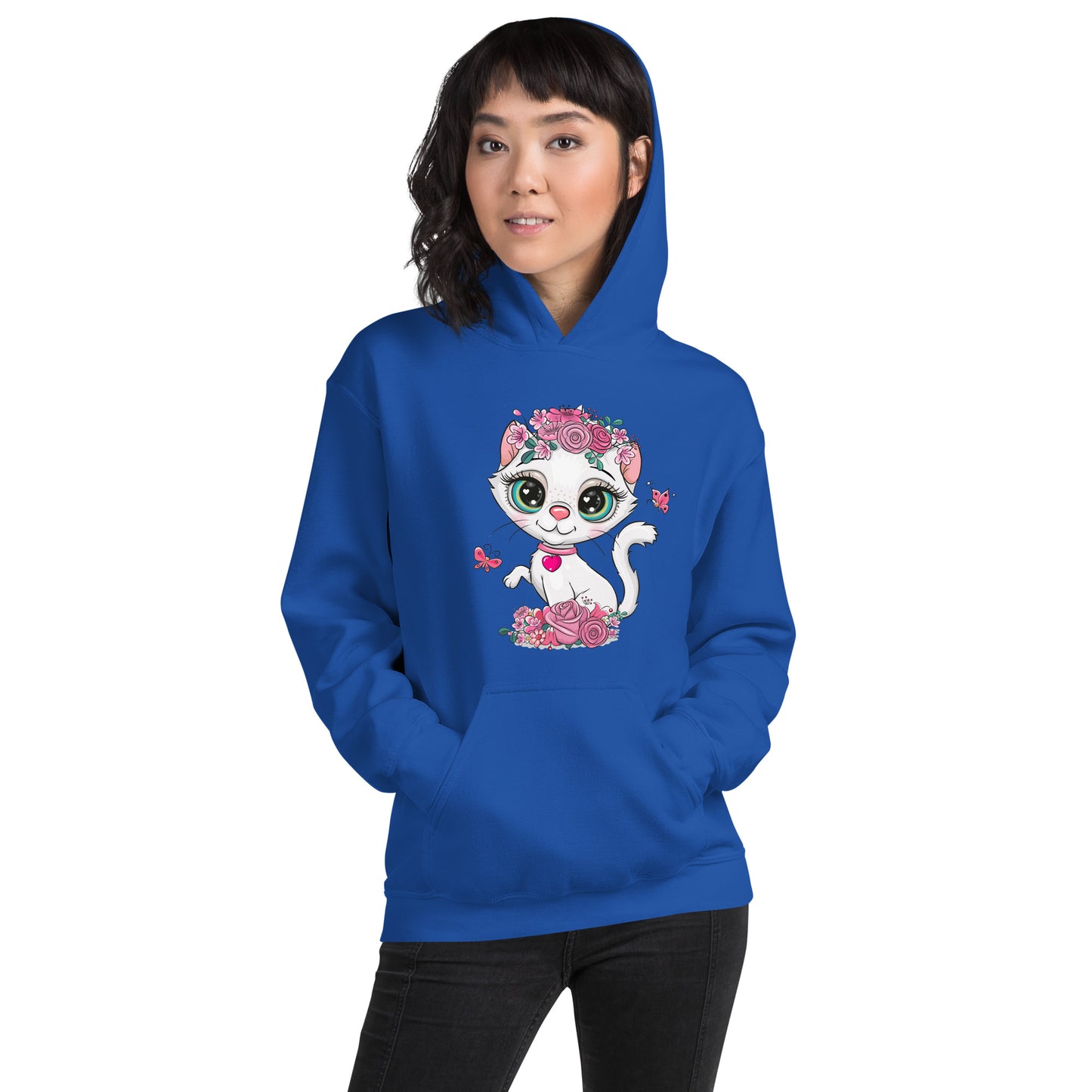 BabyRee Cozy Kitt'n hoodie - Garden Kitt'n