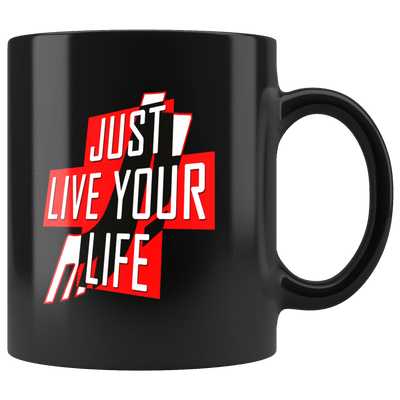 Ju!sL!ve Black Coffee Mugs - The Marjani Spot
