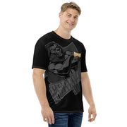Fearless50s WarriorTee Men's T-shirt - Black - The Marjani Spot