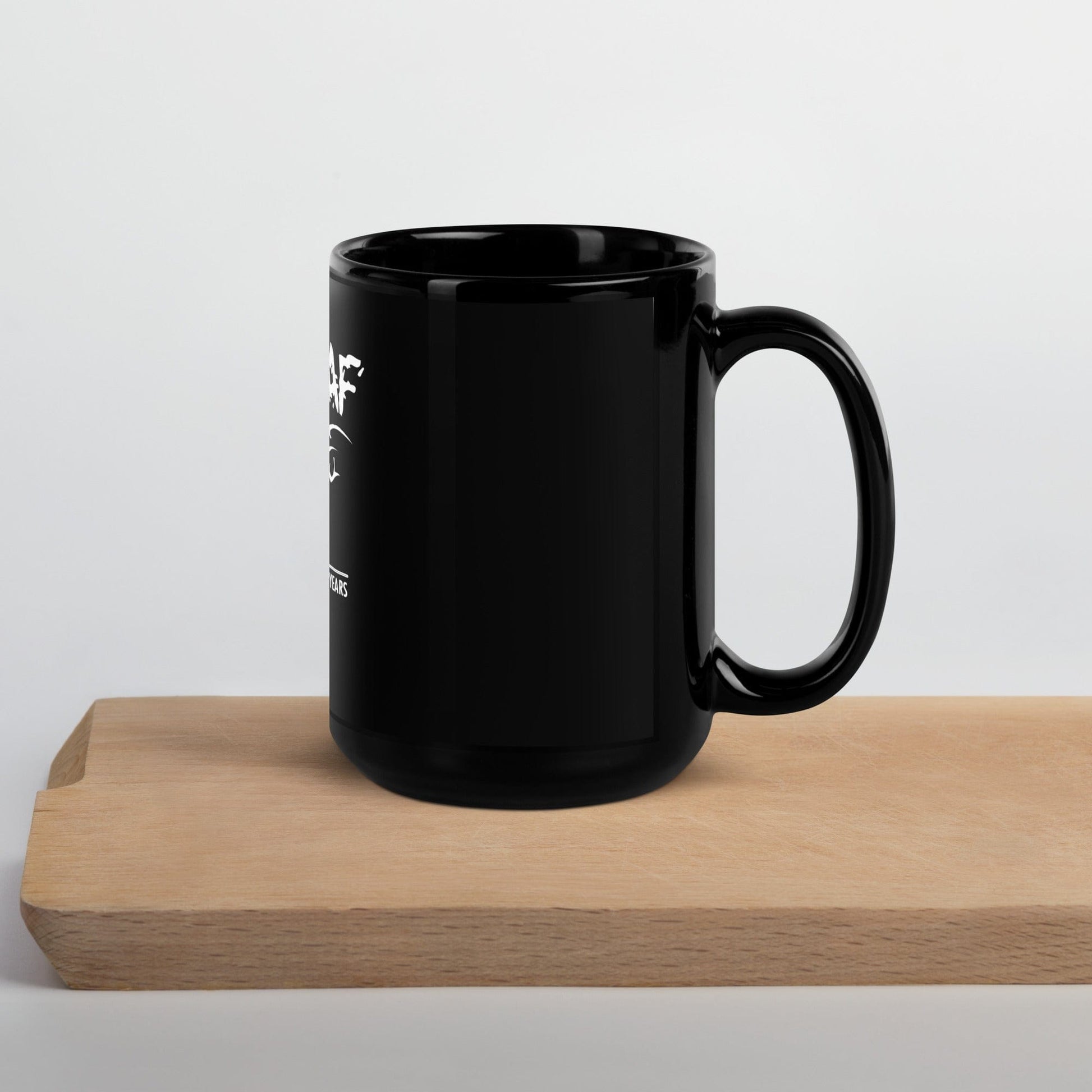 The Fearless50s GENXGAF Men's Black Glossy Mug - The Marjani Spot